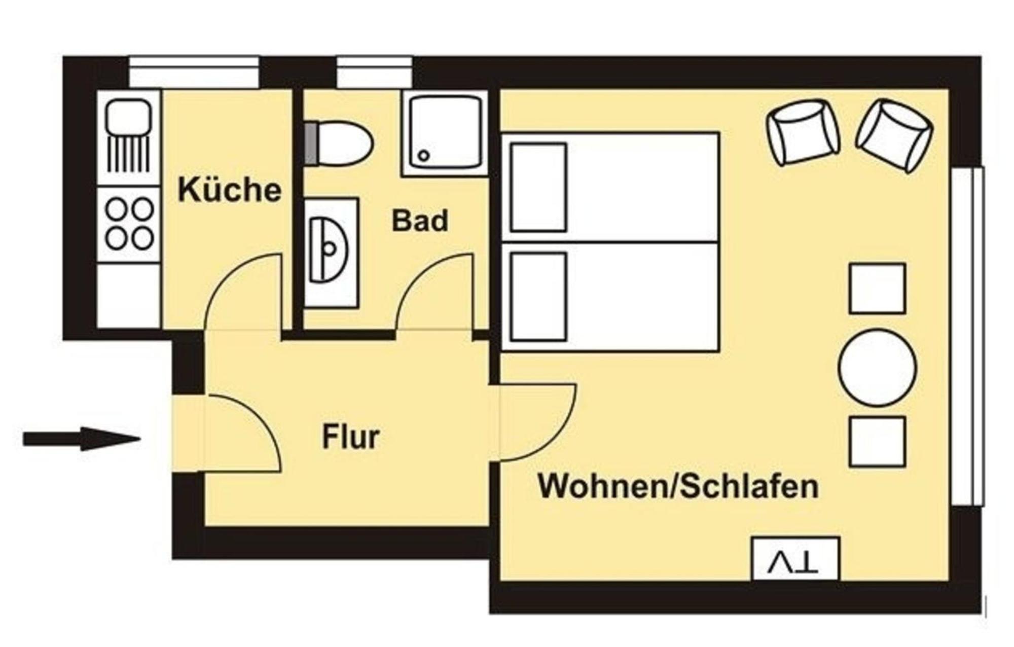 Haus Seepferdchen Am Meer Appartement 5 蒂门多弗施特兰德 外观 照片